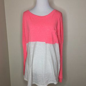 2/$15Victoria Secret PINK Oversized Long Sleeve
